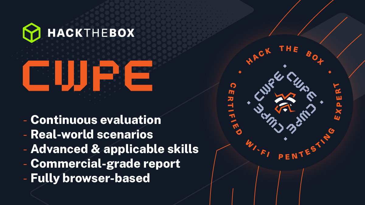 HTB CWPE cyber security certifications